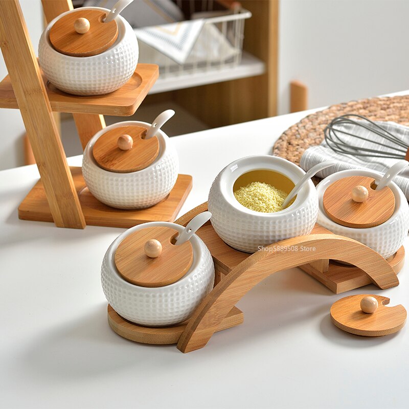 Sikunuo | Nordic Touch Ceramic Smart Seasoning Set