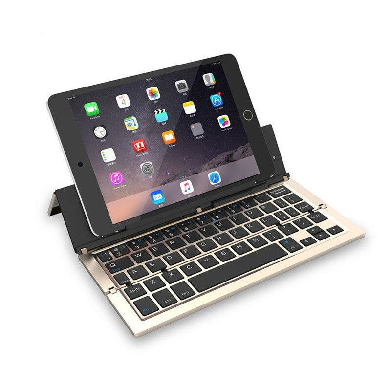 Sikunuo | Portable Wireless Foldable Tablet Holder Keyboard