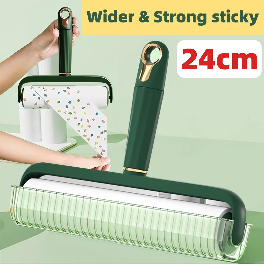 Sikunuo | Wide Sticky Clean Paws Pet Hair Lint Roller