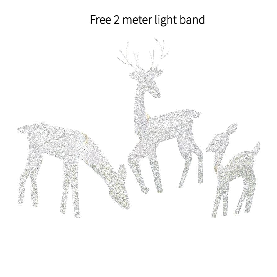 Sikunuo | Glowing Reindeer Light Garden Decoration