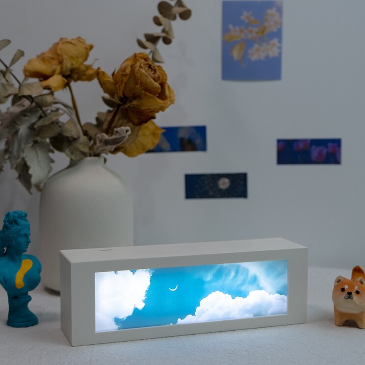Sikunuo | LED Cloudy Sky Rechargeable Night Lamp