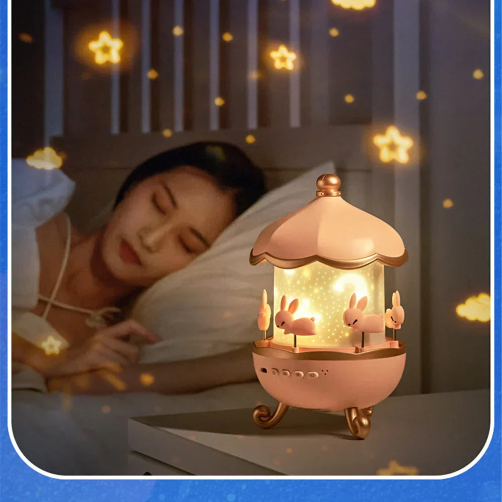 Sikunuo | Magical Bunny LED Night Light Projector
