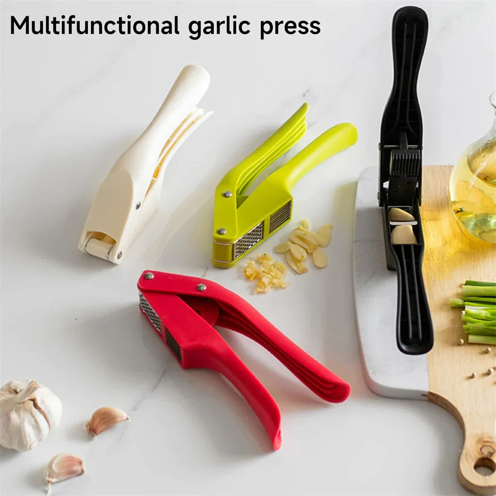 Sikunuo | 2in1 Garlic Crusher Slicing Kitchen Gadget