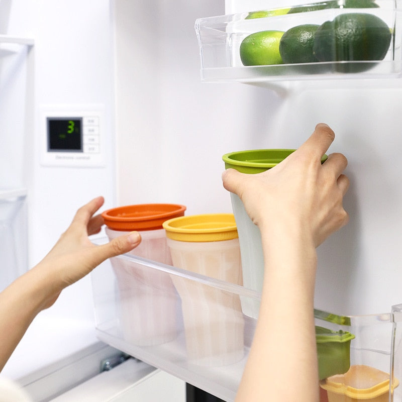 Sikunuo | DIY Smoothie Double Layer Ice Maker Cup