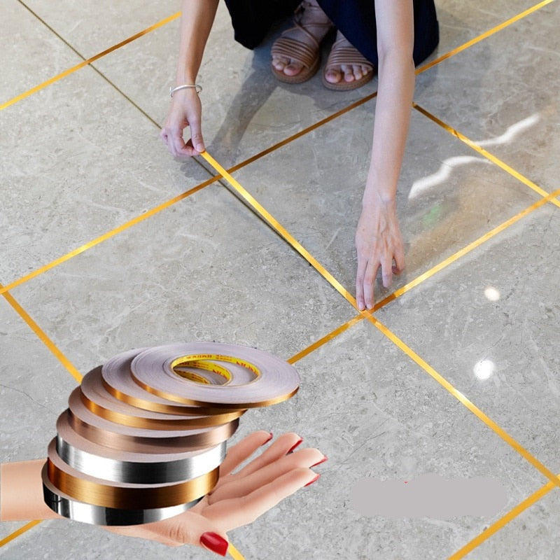 Sikunuo | Floor Tile Gap Filling Sticker