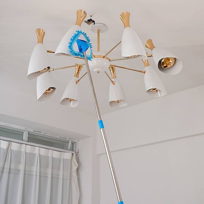 Sikunuo | Rotatable Telescopic Stainless Steel Cleaning Mop