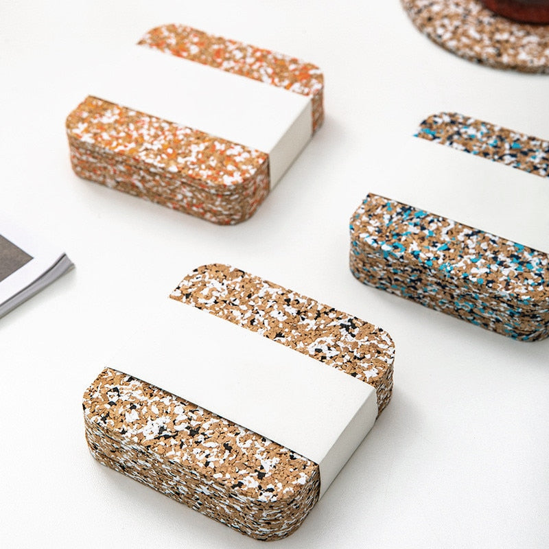 Sikunuo | Colorful Cork Cup Coaster