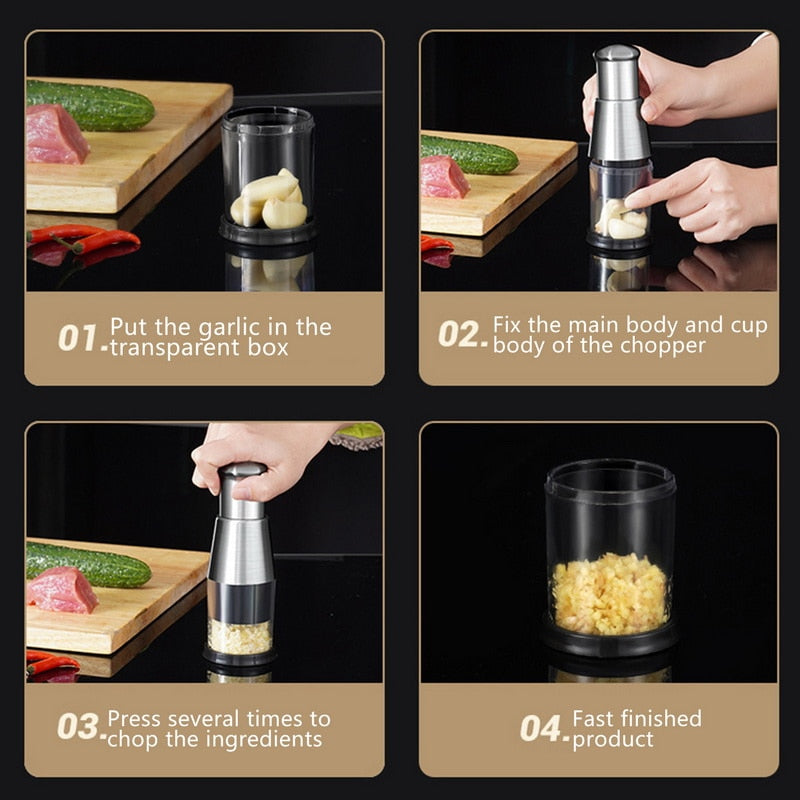 Sikunuo | Handheld Manual Food Chopper Slicer