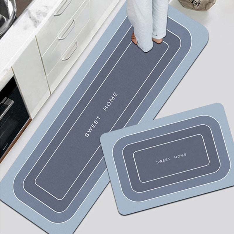 Sikunuo | Modern Water Absorbent Anti-slip Area Rugs