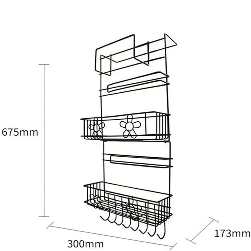 Sikunuo | Super Storage Refrigerator Organizer Spice Rack
