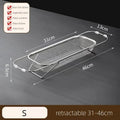 Sikunuo | Space-Saving Over-Sink Mesh Strainer Rack