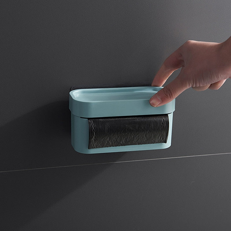 Sikunuo | Self-Adhesive Wall Garbage Bag Dispenser