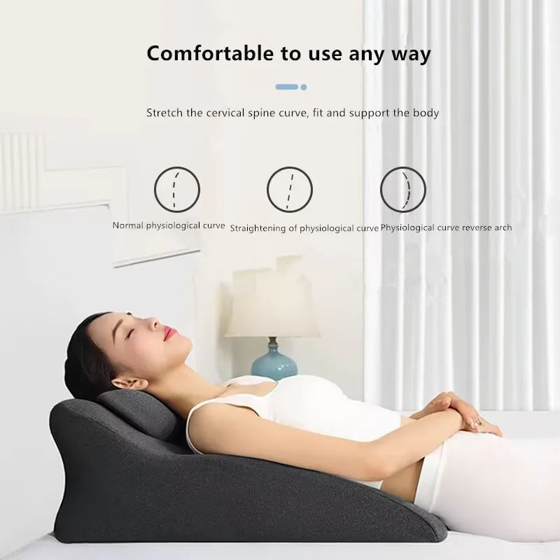 Sikunuo | Adjustable Lie-On-The-Bed Multitask Pillow