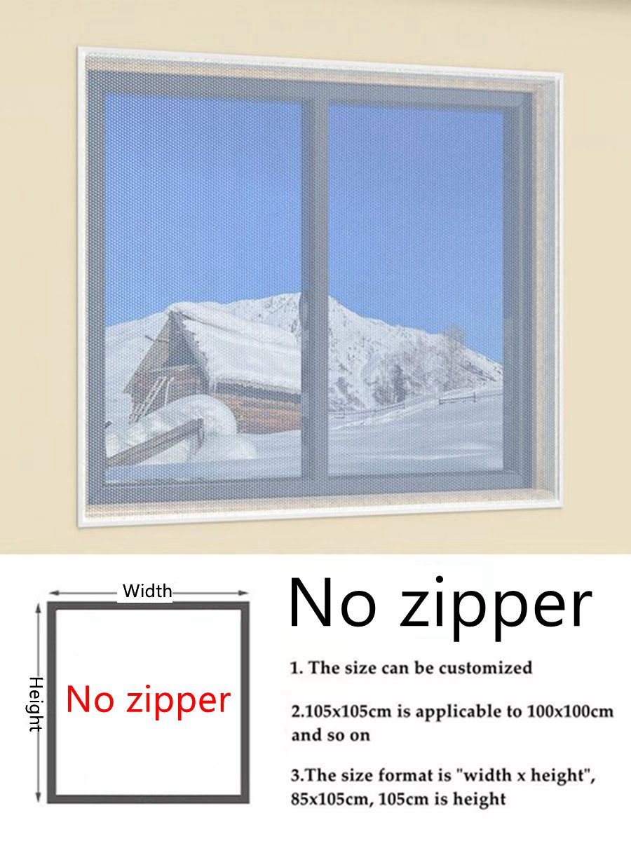 Sikunuo | Winter Wrap Double Layer Windproof Self-Adhesive Zipper Film