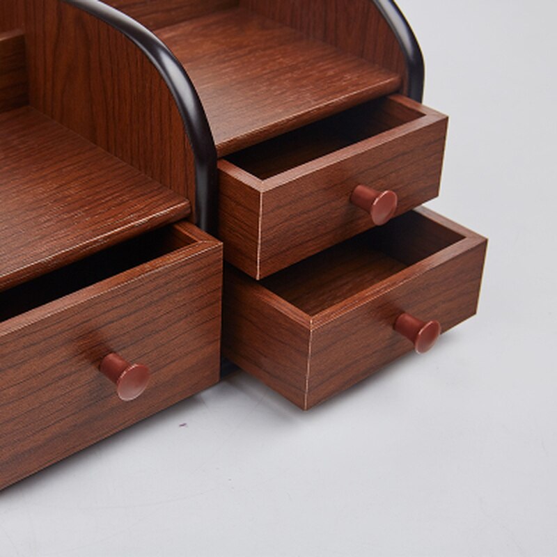 Sikunuo | On Point Wood Desktop Organizer