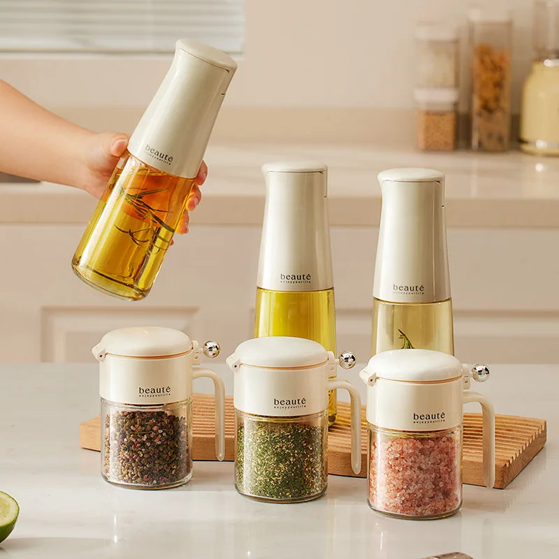 Sikunuo | Moisture Block Glass Seasoning Jar