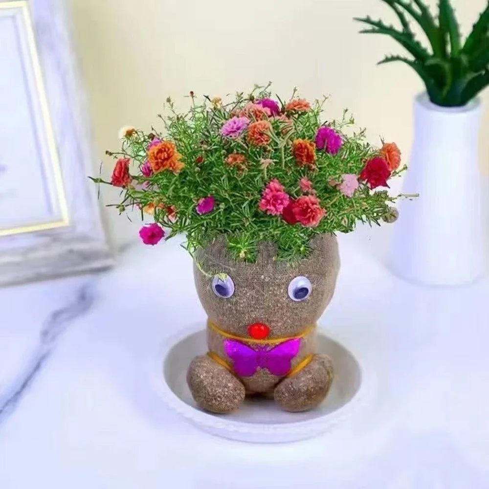 Sikunuo | Plant Head DIY Plantable Doll
