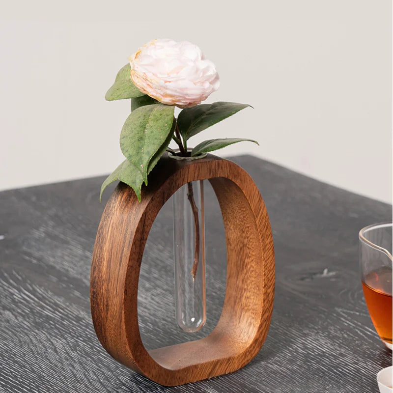 Sikunuo | Nordic Style Oval Frame Tube Vase