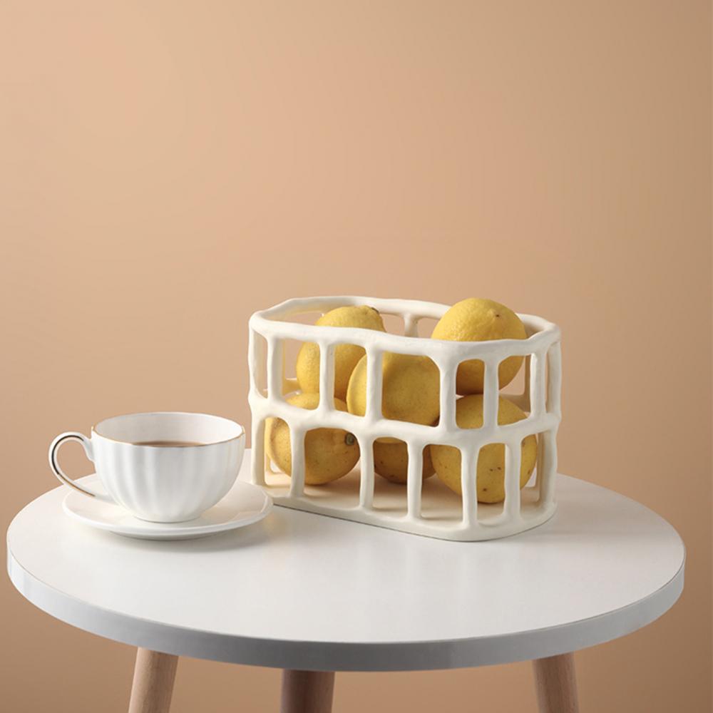 Sikunuo | Nordic Creative Resin Hollow Fruit Trays