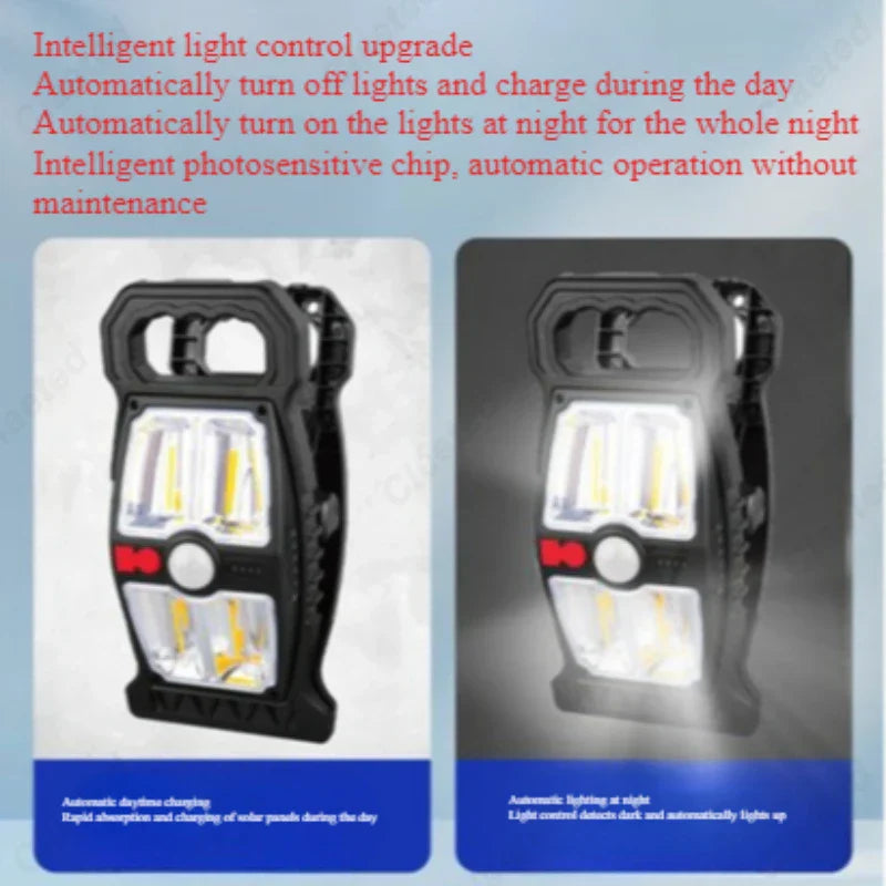 Sikunuo | Solar Powered Super Bright Waterproof Lamp