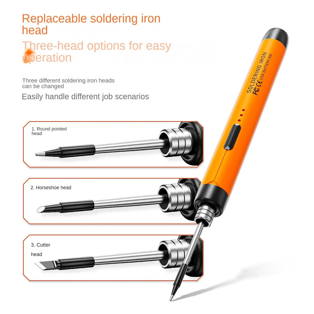 Sikunuo | Portable USB Soldering DIY Iron Kit
