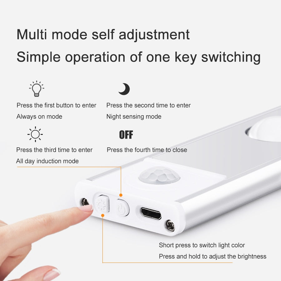 Sikunuo | Motion Sensor Cabinet Night Light