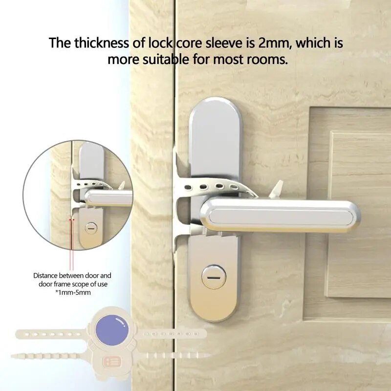 Sikunuo | Silent Shield Noise Reduction Door Lock Cover