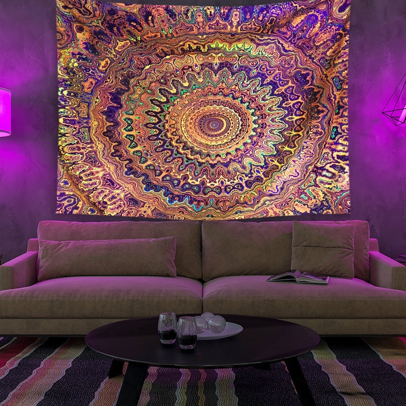 Sikunuo | Colorful Glowing Luminous Tapestry