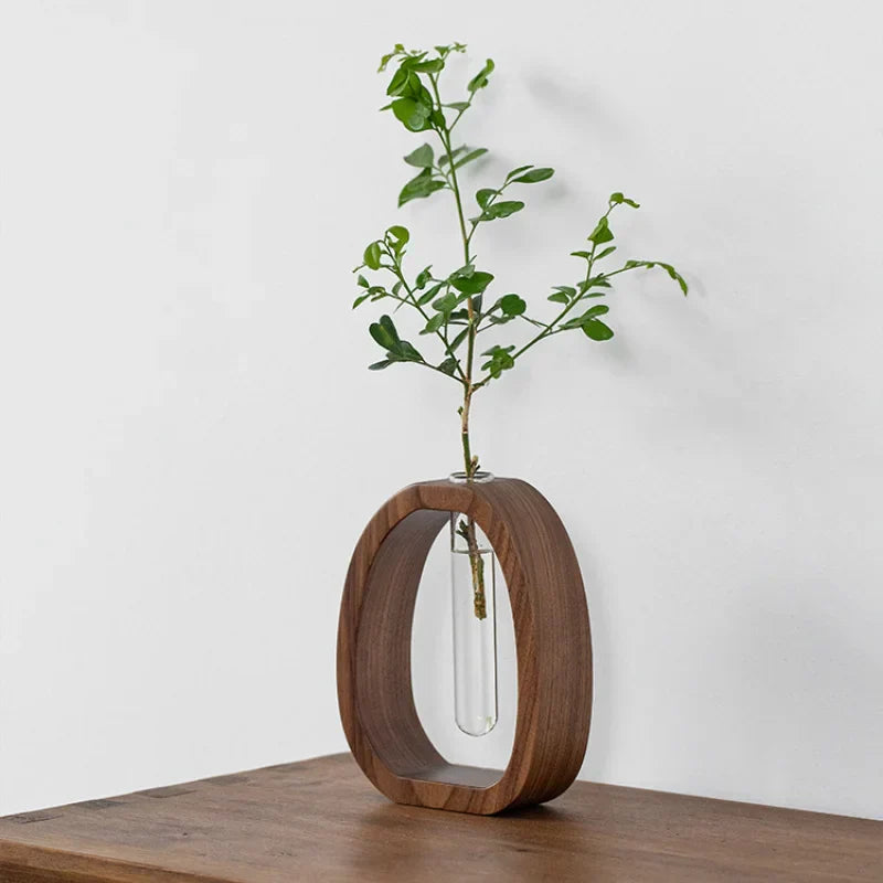 Sikunuo | Nordic Style Oval Frame Tube Vase