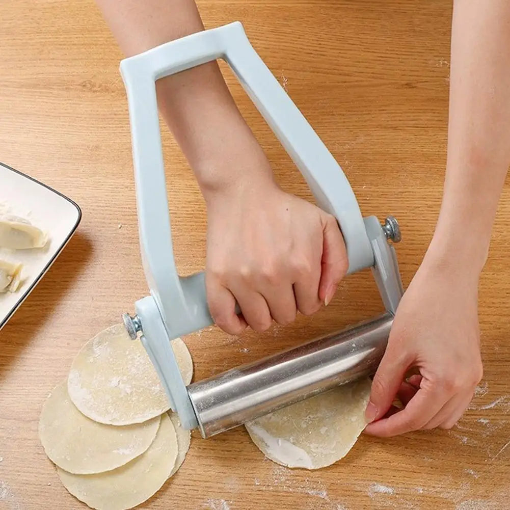Sikunuo | Easy Dough Maker Baking Stainless Steel Roller