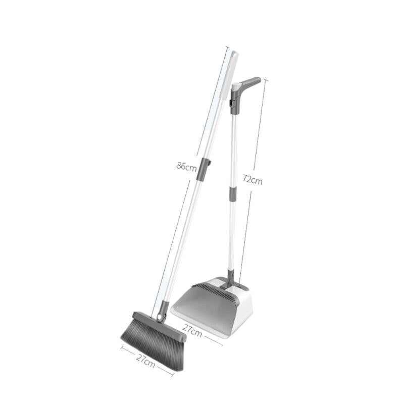 Sikunuo | Creative Self-Cleaning Foldable Dustpan Broom