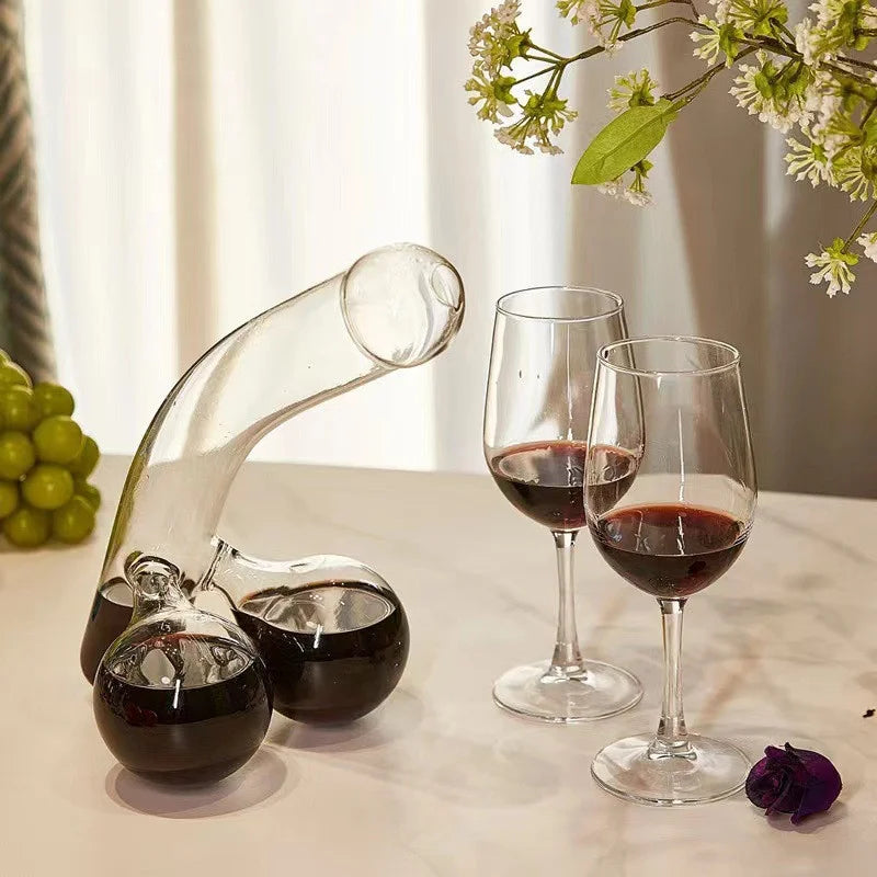 Sikunuo | Playful Curve Adult-Themed Decanter