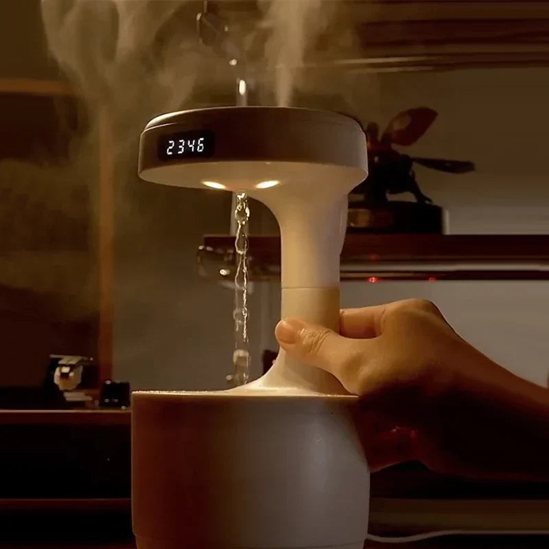 Sikunuo | Anti-Gravity Water Droplet Air Humidifier Night Lamp