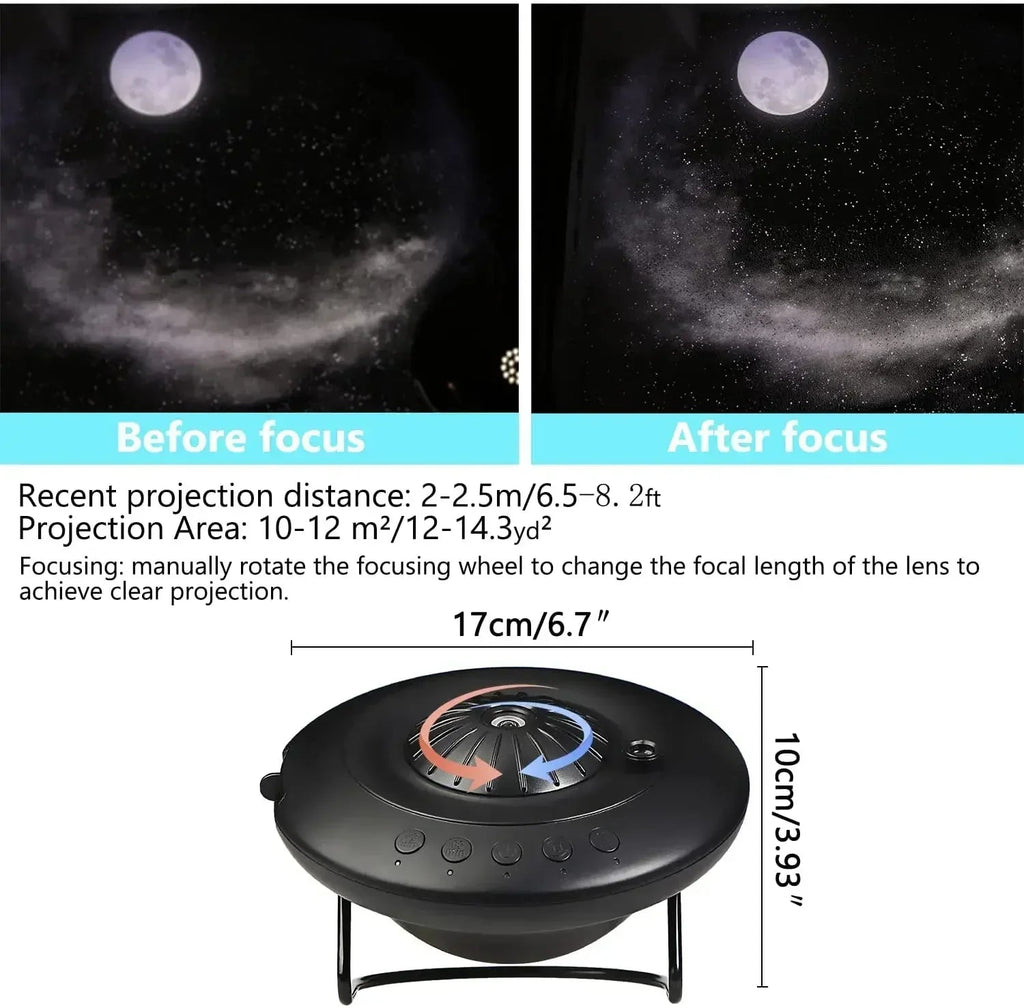 Sikunuo | Star Explorer UFO LED Galaxy Projector