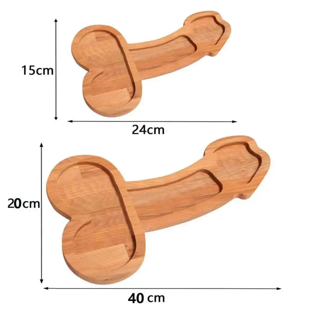 Sikunuo | Funny Adult-Themed Multi-Compartment Serving Board
