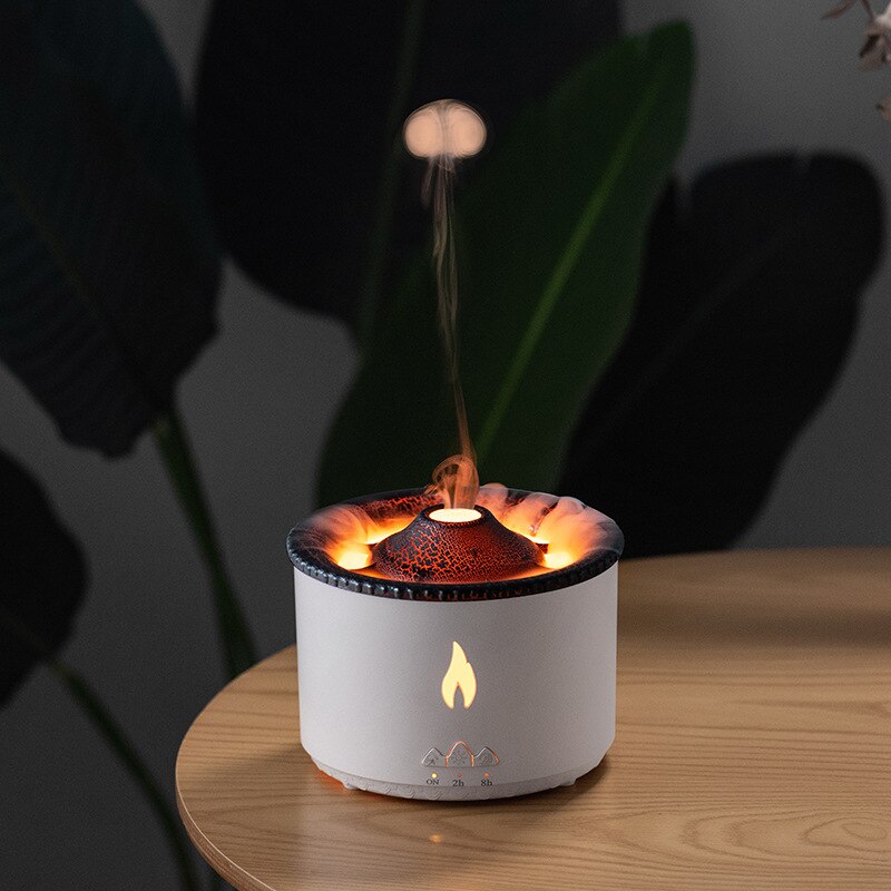 Sikunuo | Volcanic Flame Air Humidifier Night Lamp