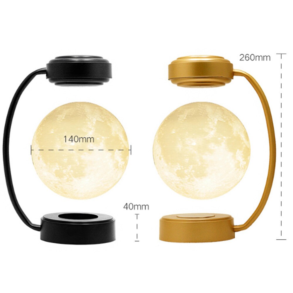Sikunuo | 3D Magnetic Levitating Moon Night Lamp