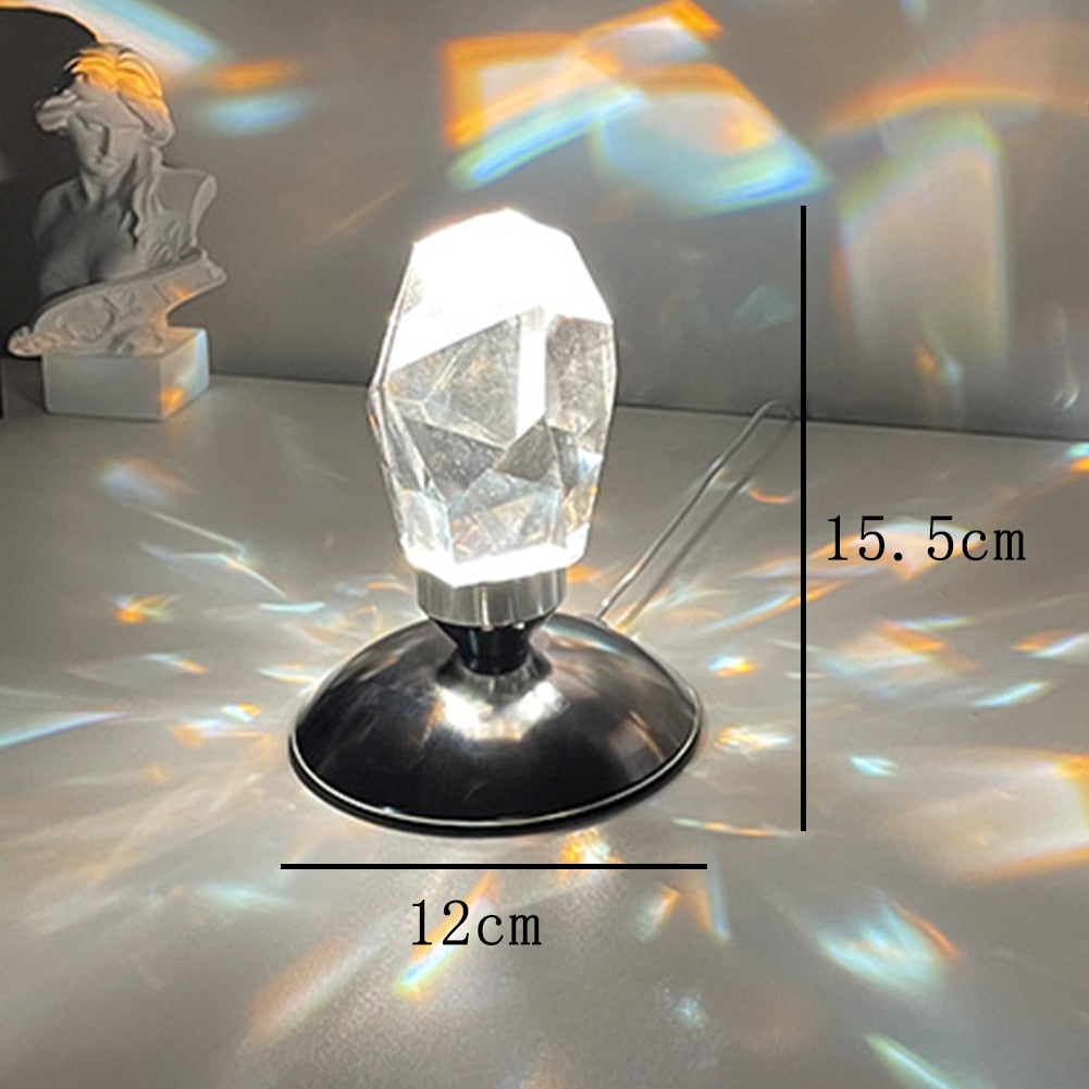 Sikunuo | Luxury Crystal Stone Atmosphere Lamp