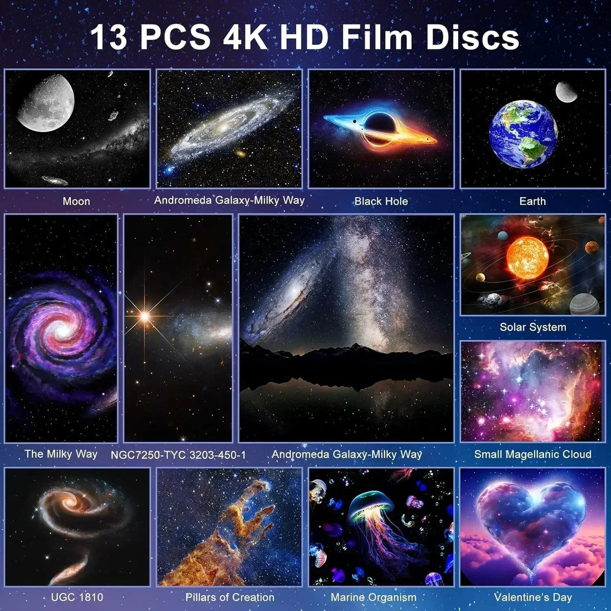 Sikunuo | Deep Universe HD LED Projector