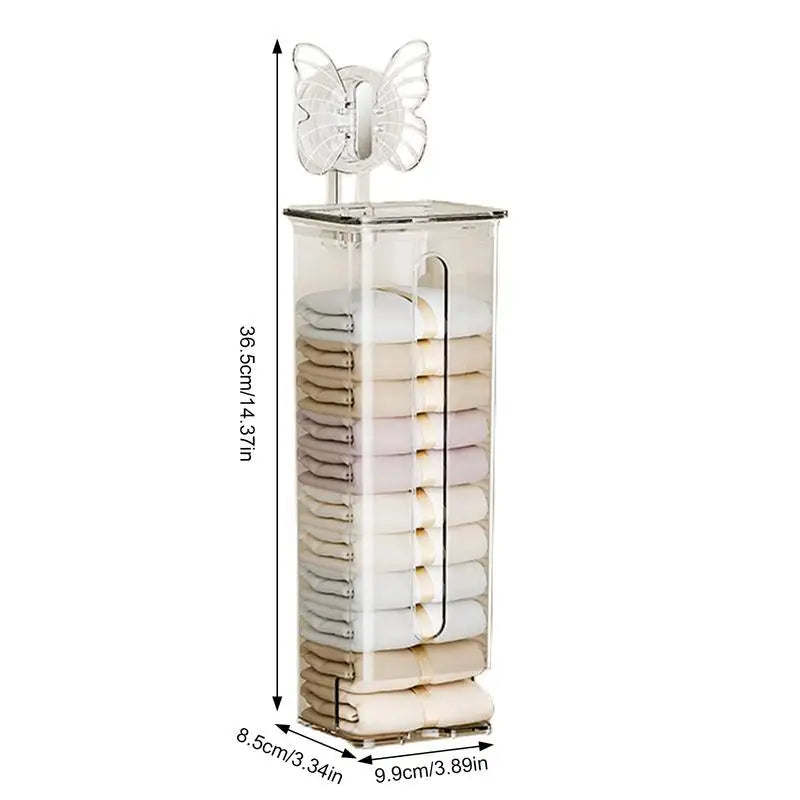 Sikunuo | Transparent Multifunctional Wall-Mounted Sock Organizer