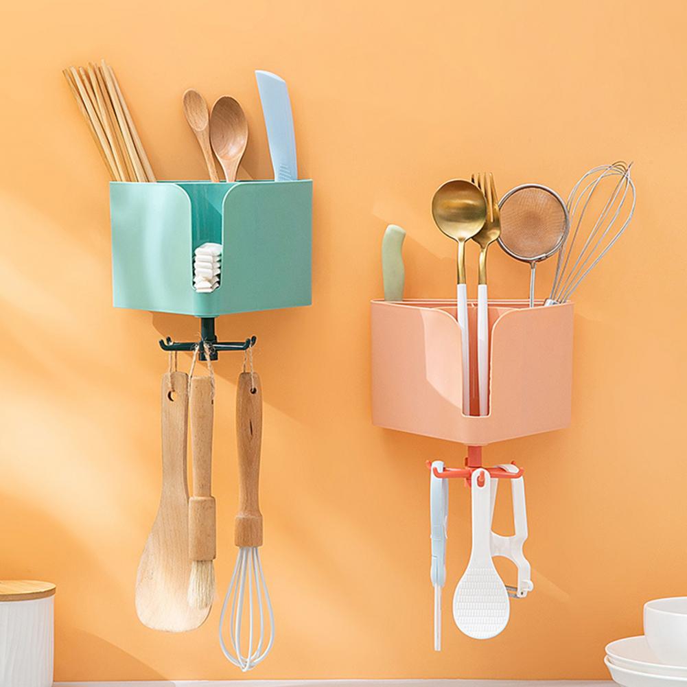 Sikunuo | Self-Adhesive Kitchen Utensils Drainer Rack