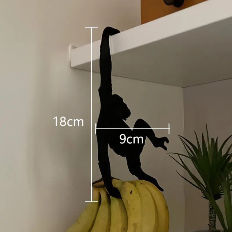 Sikunuo | Charming Hanging Metal Monkey Tail Hook