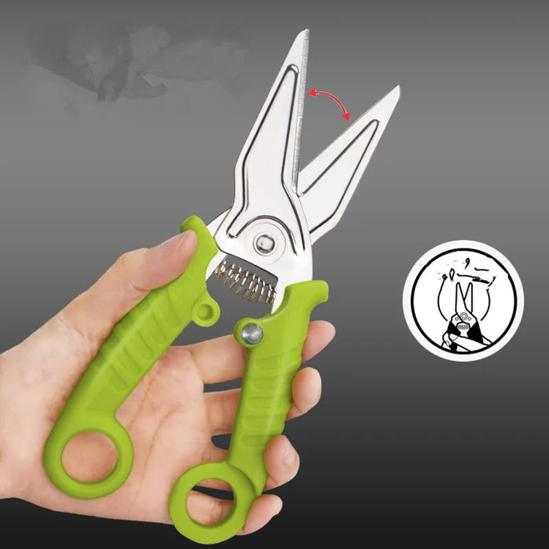 Sikunuo | Stainless Steel Easy Meat Cutter Scissor