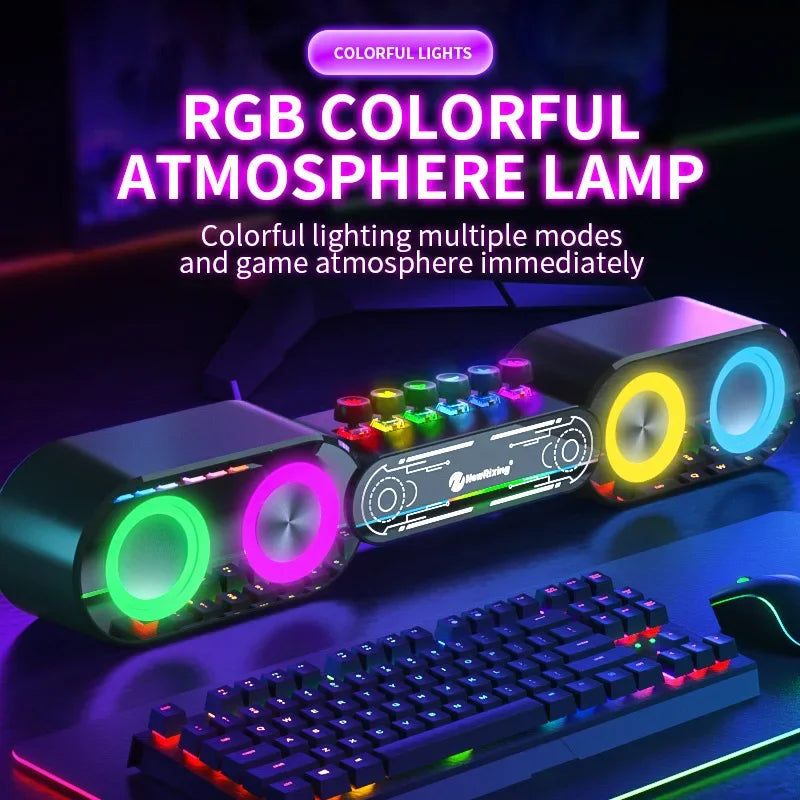 Sikunuo | Mechanical Wireless Colorful RGB Speaker