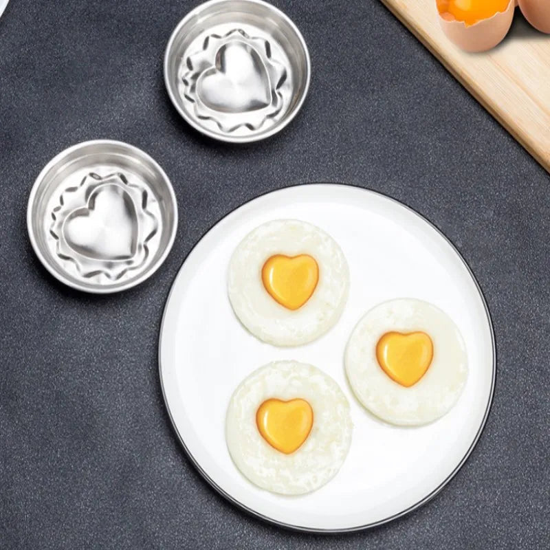Sikunuo | Non-stick Easy to Use Heart Shape Egg Maker Cookier