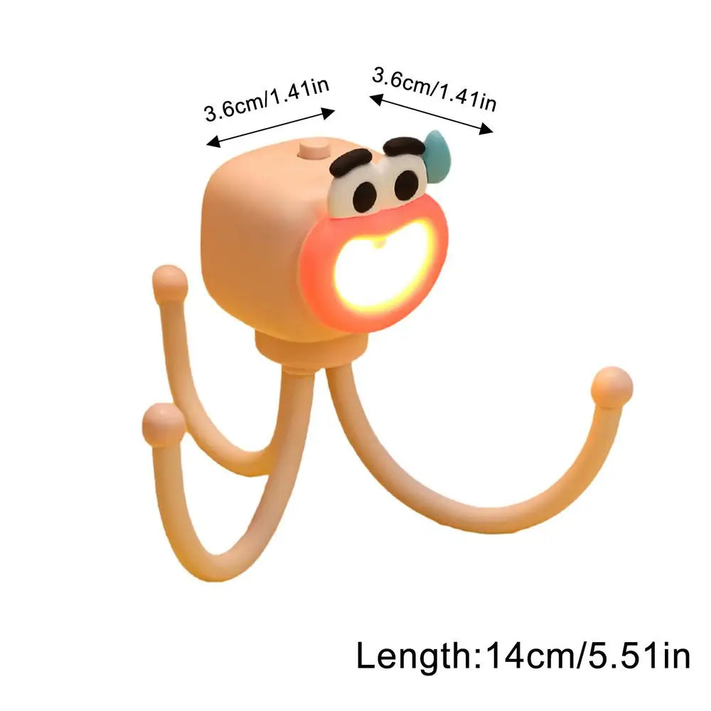 Sikunuo | Adjustable Octopus Night Lamp Phone Holder