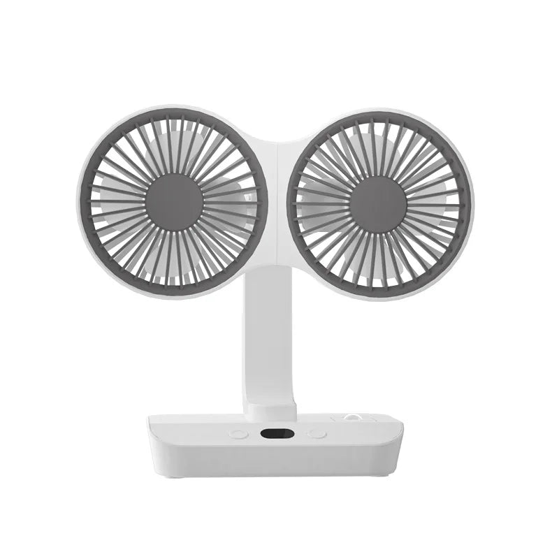 Sikunuo | Lightweight Double Blades Rechargeable Travel Camp Cooler Fan
