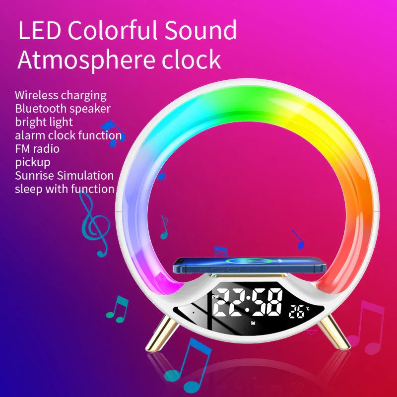 Sikunuo | Ultimate Bedroom Atmosphere Multifunctional Speaker Night Lamp