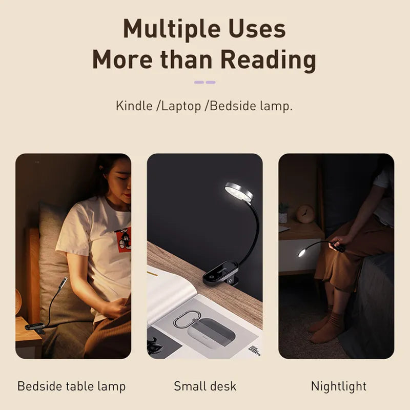 Sikunuo | Bright Study Clip-On Light