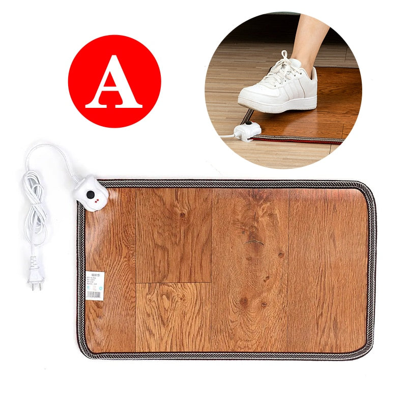 Sikunuo | Heat Zone Adjustable Leather Foot Warmer Mat